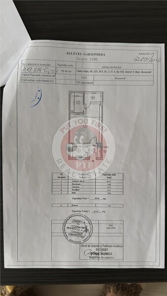 Vitan | Garsoniera | 31mp | Decomandata | B12338
